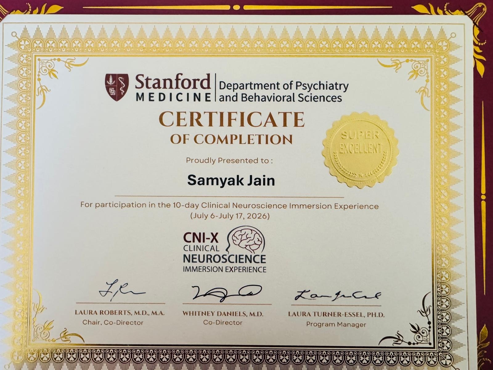 Stanford CNI-X